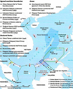 south china sea claims and boundary agreements 2012